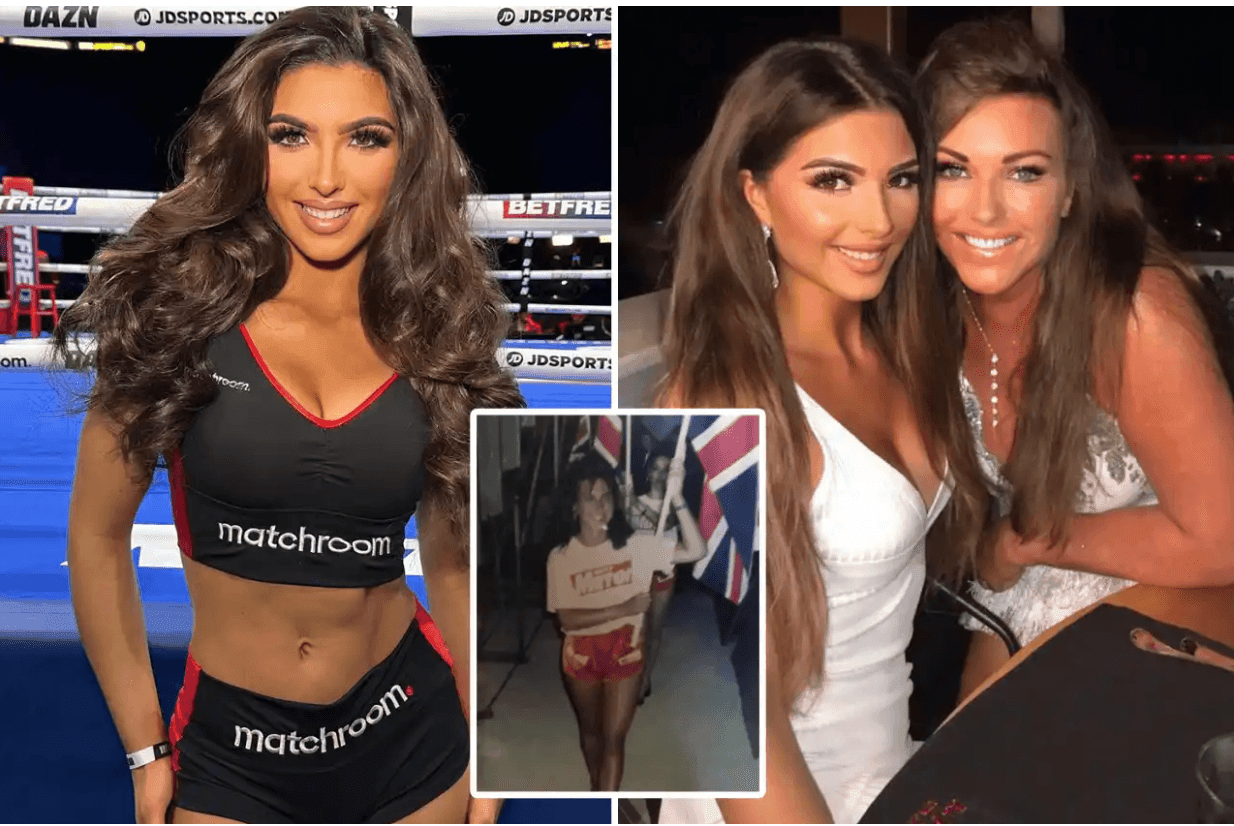 MUM LIKE IT HOT I’m a ring girl just like my mum – I’m living my dream and set for biggest night of my career at Anthony Joshua fight